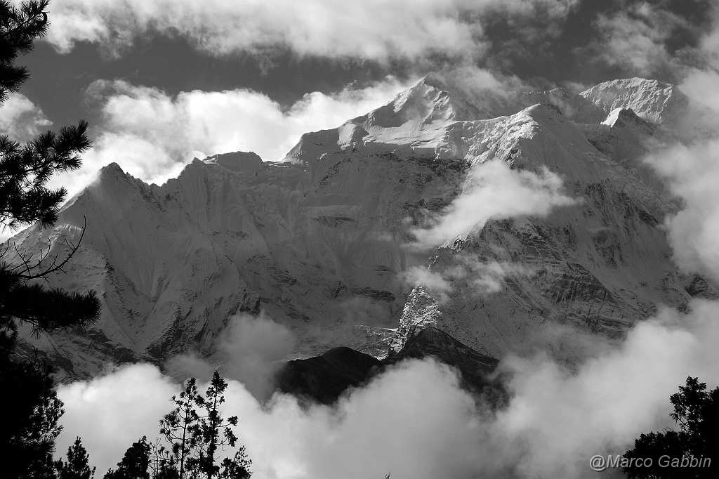 DSC_0250_BN.jpg - Annapurna circuit: Annapurna II (7937m)
